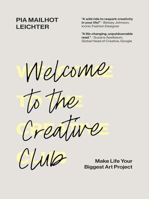 cover image of Welcome to the Creative Club